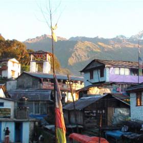 Утро в деревне... - Непал 2009г., Лужков Юрий
