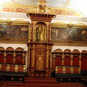 Зал, где инквизиция выносила свои смертные приговоры. - Перу, февраль 2012, г.Лима