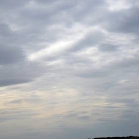 Небо, словно экран монитора высвечивает символы... - Поездка группы Вестники на Уштогайский квадрат 19.09.2015