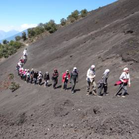 Восхожнение - Гватемала 2016. г.Антигуа. Вулкан Пакайя.